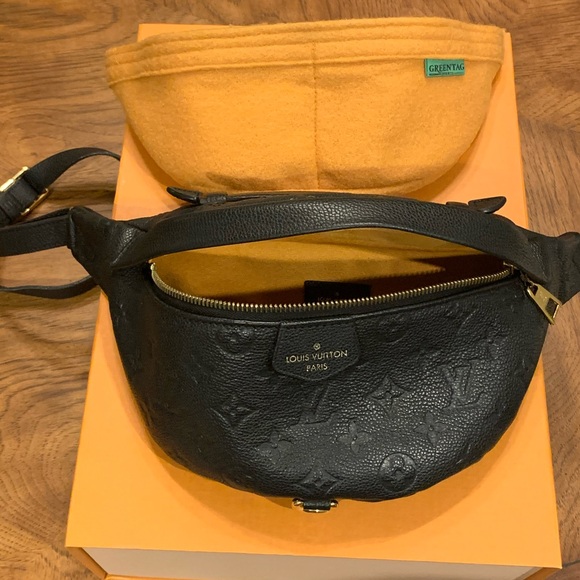 LV Monogram Empreinte Noir Bumbag - Picture 8 of 16